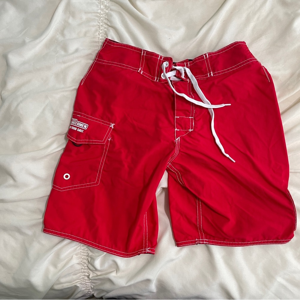 Jr life guard swim trunks, waist 26